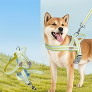 LSLJS Dog Leash Soft Padded Neck and Chest Adjustable Dog Leash, Polyester Dog Leash Pet Supplies