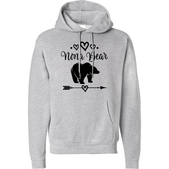 Inktastic Nona Bear Grandma Adult Hoodie Sweatshirt