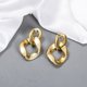 thumbnail image 1 of Nuevos pendientes de gota de cadena de acrílico de color sólido Simple para mujer moda coreana exageración grandes pendientes regalo joyería Tan Jianjun unisex, 1 of 2