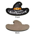 thumbnail image 2 of Halloween Serving Tray Wooden Witch Hat Shape Plate Snack Fruit Meat Cheese Board Halloween Theme Cake Plate Stylish Candy Tray Festive Kitchen Accessories, 2 of 7