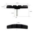 thumbnail image 4 of GARENDE 2x2 Pieces Pads Brake Shoe Pad Block Mountain Mountain Bike Black, 4 of 9
