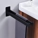 thumbnail image 2 of Porta Asciugamani Quadrato In Acciaio Inossidabile Con Due Bracci, Portasciugamani Da Parete Per Bagno, 2 of 5
