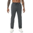 thumbnail image 3 of NEIKU Men's Winter Warm Fleece Jogging Pants Water Resistant With 3 Zipper Pockets Athletic Gym Workout Sweatpants Irongray XL, 3 of 7