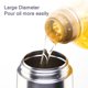 thumbnail image 4 of Dispensador De Aceite De Cocina De 750Ml, Botella De Vinagre, A Prueba De Fugas, Apertura Y Cierre Automático, Botella De Condimento De Acero Inoxidable 316, Accesorios De Cocina Inevent HA015593-00, 4 of 7