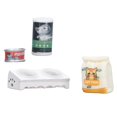 thumbnail image 3 of Realistic Miniature Cat Bowl Toxic-Free for 1/12 Dollhouse Garden Kitchen B, 3 of 4