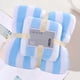 thumbnail image 5 of Juego de toallas de baño absorbentes de terciopelo para adultos - Toallas de baño de poliéster suave | Altamente absorbente, ligero, duradero | 1 toalla de baño 75x120cm + 1 toalla facial 30x57cm |, 5 of 7