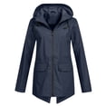 thumbnail image 1 of Veste Anorak Légère à Capuche pour Femmes Imperméable avec Poches Sécurisées pour Activités Extérieures, 1 of 6