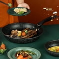 thumbnail image 3 of Tizuqe Nonstick Frying Pans Skillets Cooking Pots Flat Bottom Pans Kitchen Accessories, 3 of 20