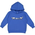 thumbnail image 2 of Inktastic Vintage Farm Animals Illustration Toddler Hoodie, 2 of 4