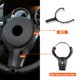 thumbnail image 5 of Scienceny Reemplazo automotriz fácil de pegar de los recambios del ajuste de la cubierta del volante Vehículos, repuestos y accesorios Mis Schwarz Scienceny VI014734-01, 5 of 6