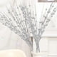 thumbnail image 5 of Adornos navideños, adornos navideños, regalos navideños, adornos navideños, 10 piezas por juego, 42 cm, 12 esquejes de árbol de Navidad bifurcados, accesorios para ramos navideños, esquejes de árboles, 5 of 6