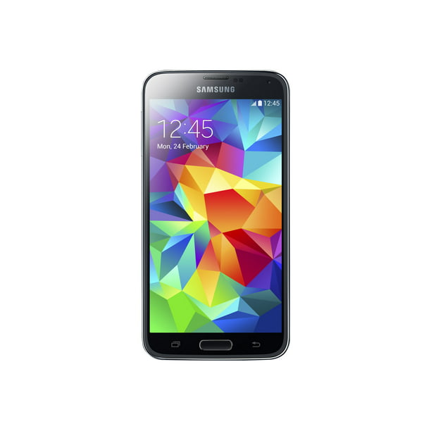 bolso Clan Salida Samsung Galaxy S5 - 4G smartphone - RAM 2 GB / Internal Memory 16 GB -  microSD slot - OLED display - 5.1" - 1920 x 1080 pixels - rear camera 16 MP  - front camera 2 MP - pre-owned - Verizon - charcoal black - Walmart.com