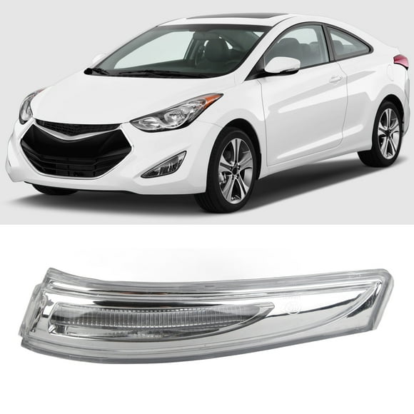 Side Mirror Turn Lamp, Replacement ABS Remind Left Side Mirror Lamp 876143X000 For Commuting
