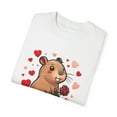 thumbnail image 5 of Capybara Lovers Tee, Cute Capybara Comfort Colors Valentine Shirt, 5 of 8