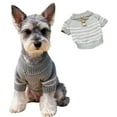 thumbnail image 2 of TIELUTT Clothes Warm and Comfortable Striped Pet Clothes for Medium Dogs Female Pet Clothes for Medium Dogs Male Pet Clothes for Large Dogs Pet Clothes Hangers for Closet Pet Clothes for Medium Dogs, 2 of 7