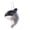 Grey, variant on Cute Shark Plush Keychain, Soft Stuffed Animal Pendant for Bag Backpack, Kawaii Ocean Creature Key Ring Charm, Gift for Kids Girls