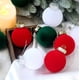 thumbnail image 4 of Christmas Balls Flocked Christmas Tree Ball Ornaments Plastic Balls Xmas Decorative Hanging Ornaments Christmas Tree Decoration, 4 of 4