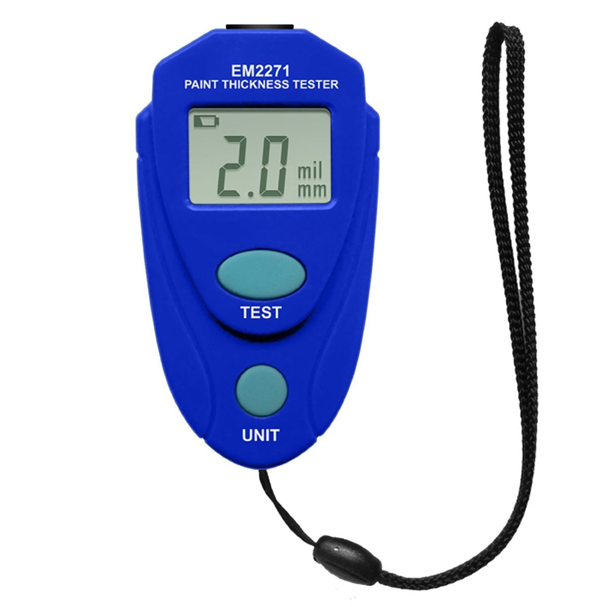 EM2271 Digital Painting Thickness Meter LCD Car Coating Thickness Gauge Tester 
