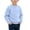 Light Blue, variant on Iyufng Fleece Sweatshirts for Kids Plain Solid Crew Neck Ribbed Cuff & Hem Relaxed Fit Daily School Unisex Long Sleeve Pullover Kids Top for Fall and Winter