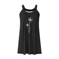 thumbnail image 4 of FAIWAD 2024 Robes d'Été pour Femmes Robe Courte Décontractée Col Rond Ample Mini Robe Vacances Plage, 4 of 4
