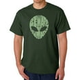 thumbnail image 1 of Men's Word Art T-shirt - Beware of Humans, 1 of 2
