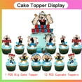 thumbnail image 3 of Popeye Plates Birthday Supplies Decorations Decor Backdrop Banner Cake Topper Fans, 3 of 6