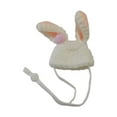 thumbnail image 4 of Sombrero de animales pequeños para hámster, accesorio ajustable para fotografía, gorro tejido a mano para roedores, loros, ardillas, palomas, lagartos conejos, 4 of 10