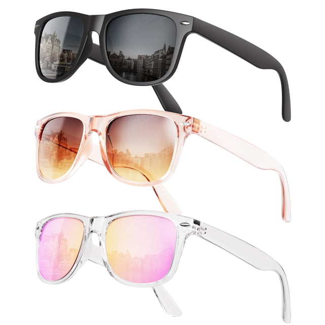 Lentes de Sol Polarizados OUKEMAX con Protección UV400 para Mujeres