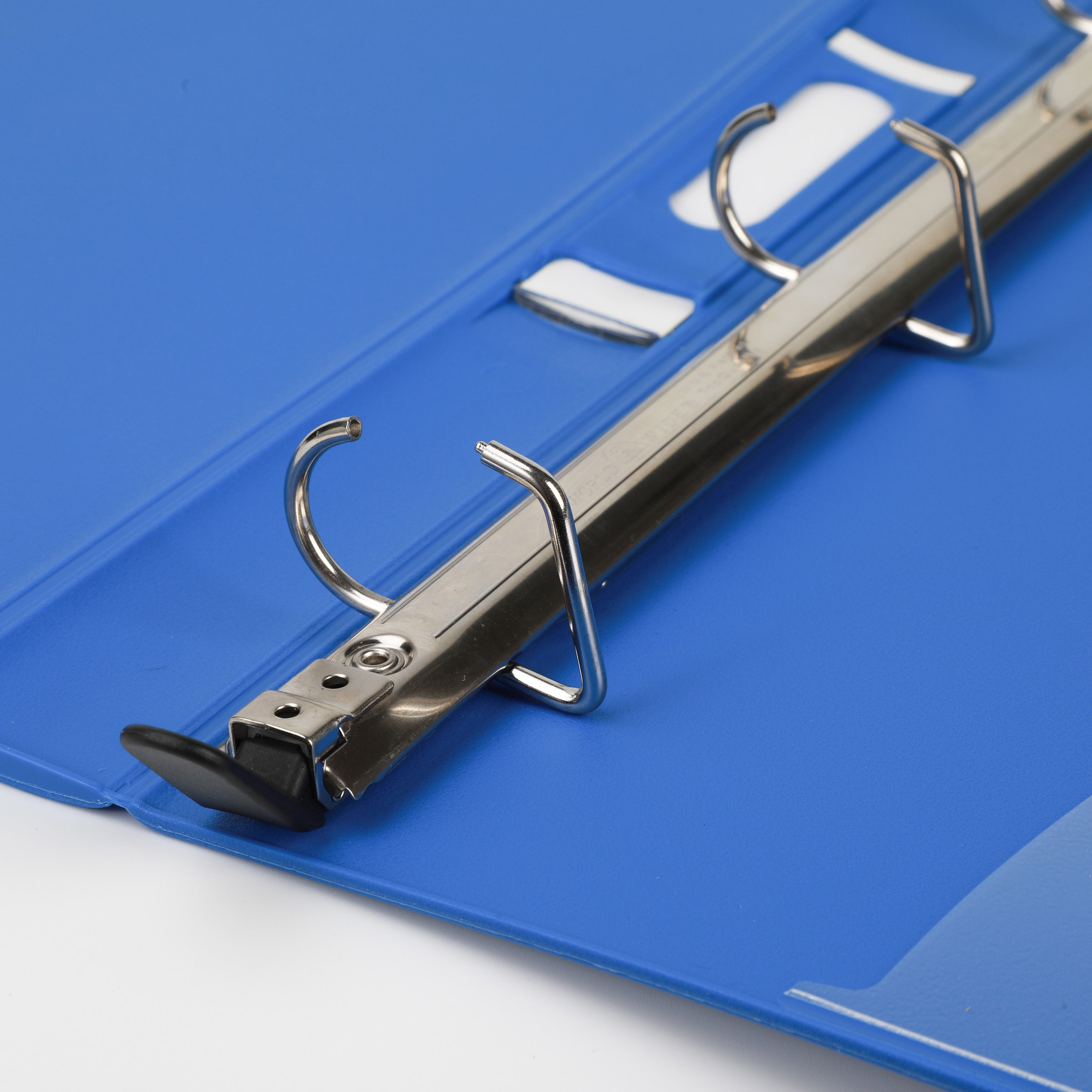 Exceed 1 inch Heavy-Duty Binder, 3 Slant D-Ring, Blue