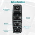 thumbnail image 3 of Interruptor de ventanilla eléctrica Unique Bargains principal lado conductor Dodge Grand Caravan 2008-2010, 3 of 8