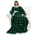 thumbnail image 1 of Catalonia Sherpa Wearable Blanket with Sleeves Arms Comfy Sleeved TV Wrap Blanket Large Snuggly Throw for Women and Men Gift for Her, 1 of 4
