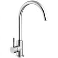 thumbnail image 3 of High Arc Kitchen Faucet, Stainless Steel Brushed Nickel Faucet with Ceramic Cartridge for Easy Hot and Cold Water Control, Solid Brass Construction Ensuring Durability, 3 of 5
