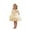 Yellow, variant on Girls Woolen Formal Dress Kids Sleeveless Fancy Sparkly Pageant Party Birthday Prom Princess Ball Gown Dresses for Girls Pink