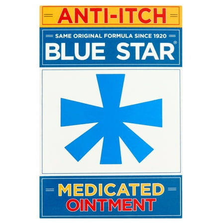 Blue Star Anti Itch Ointment, 2 Oz Jar