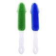 thumbnail image 4 of OULII 2pcs Dog Shedding Brush Silicone Hair Removal Tool for Pet Grooming and Maintenance, 4 of 8