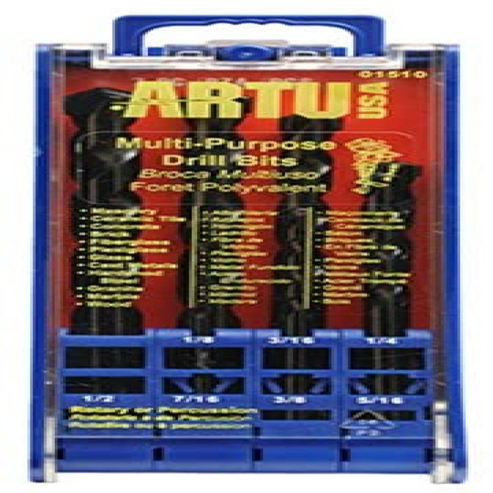 ARTU USA 01510 7-Piece Multi Purpose Drill Bit Set 