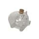 thumbnail image 3 of Hucha, botella de almacenamiento, encantador tarro transparente para dinero, decoración de mesa, decoración de estantería, hogar, dormitorio, 3 of 7