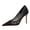 Black, variant on Women Pointed Toe High Heels Sexy Pumps Lace Tulle 9CM Wedding Shoes for Bride Prom Party