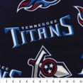 thumbnail image 2 of NFL Tennessee Titans 58" 100% Polyester Fleece Sports Logo Fabric By the Yard, Blue, 2 of 8