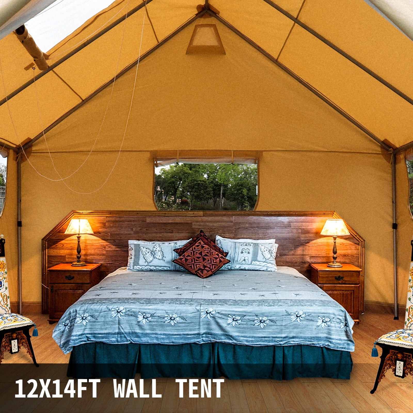 12x14 wall outlet tent