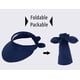 thumbnail image 5 of Sombreros para mujer UPF 50+ UV protección solar convertible visera de playa sombrero, 5 of 5