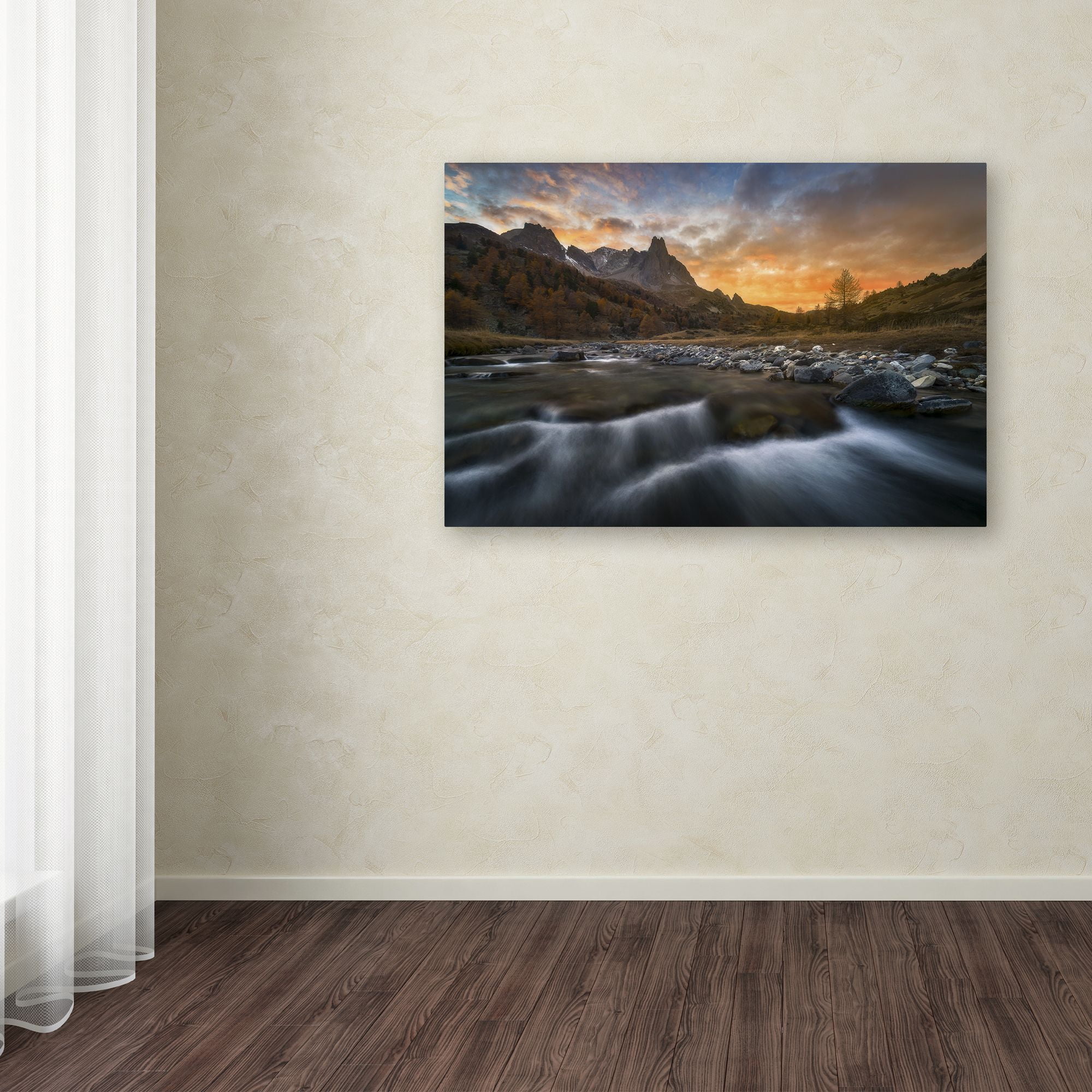 Valley Mystery' Canvas Art by Mathieu Rivrin