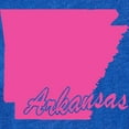thumbnail image 2 of CafePress - Arkansas - Cute Infant Baby Football Bodysuit, 2 of 3