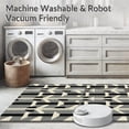 thumbnail image 5 of ODIKA 2'x3' Machine Washable Non-Slip Area Rug, Elegant Black & Beige Geometric High Traffic Rug, Beige, 51266, 5 of 5