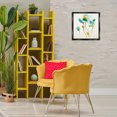 thumbnail image 3 of Stupell Industries Abstract Watercolor Blooms Abstract Painting Black Floater Framed Canvas Art Print Wall Art, 18 x 18, 3 of 10