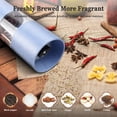 thumbnail image 4 of 2PCS Electric Salt and Pepper Grinder Set Battery Operated Salt And Pepper Mill And Pepper Grinder, 4 of 6