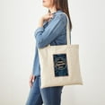 thumbnail image 3 of CafePress - Genuine & Trusted Court Reporter Tote Bag - Unisex Canvas Tote Bag, Beige, 1-Piece, 3 of 6
