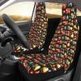 thumbnail image 2 of Sikiie Construction Truck Car Seat Protector 2 Pack Car Seat Cushion Mat, Car Seat Covers for SUV, Truck, Van, 2 of 7