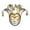 White, variant on BELOVING Halloween Mardi Gras Masquerade Club Prom Costume Accessories White