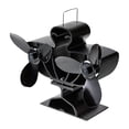 thumbnail image 4 of Ventilador de estufa de calor silencioso, compacto, de metal, resistente, circulante, cálido, para estufas de leña, accesorios, ventilador térmico, 4 of 8